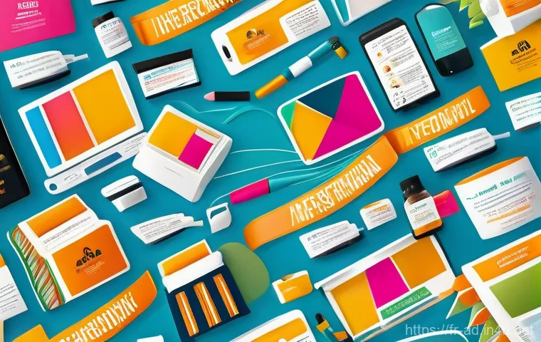 광고홍보사와 광고 디자인 도구 소개 - **Prompt Title: The Evolution of Personalized Marketing**
    A vibrant, dynamic illustration showca...