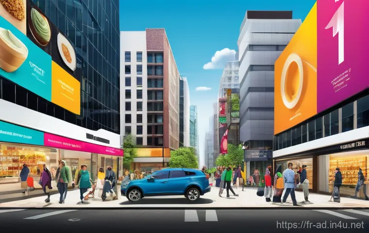 광고홍보사와 광고 디자인 도구 소개 - **Prompt Title: The Evolution of Personalized Marketing**
    A vibrant, dynamic illustration showca...