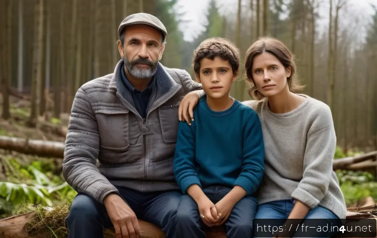 광고홍보사와 비영리 광고 사례 - A heartfelt portrait of a diverse French family facing the threat of deforestation near their rural ...